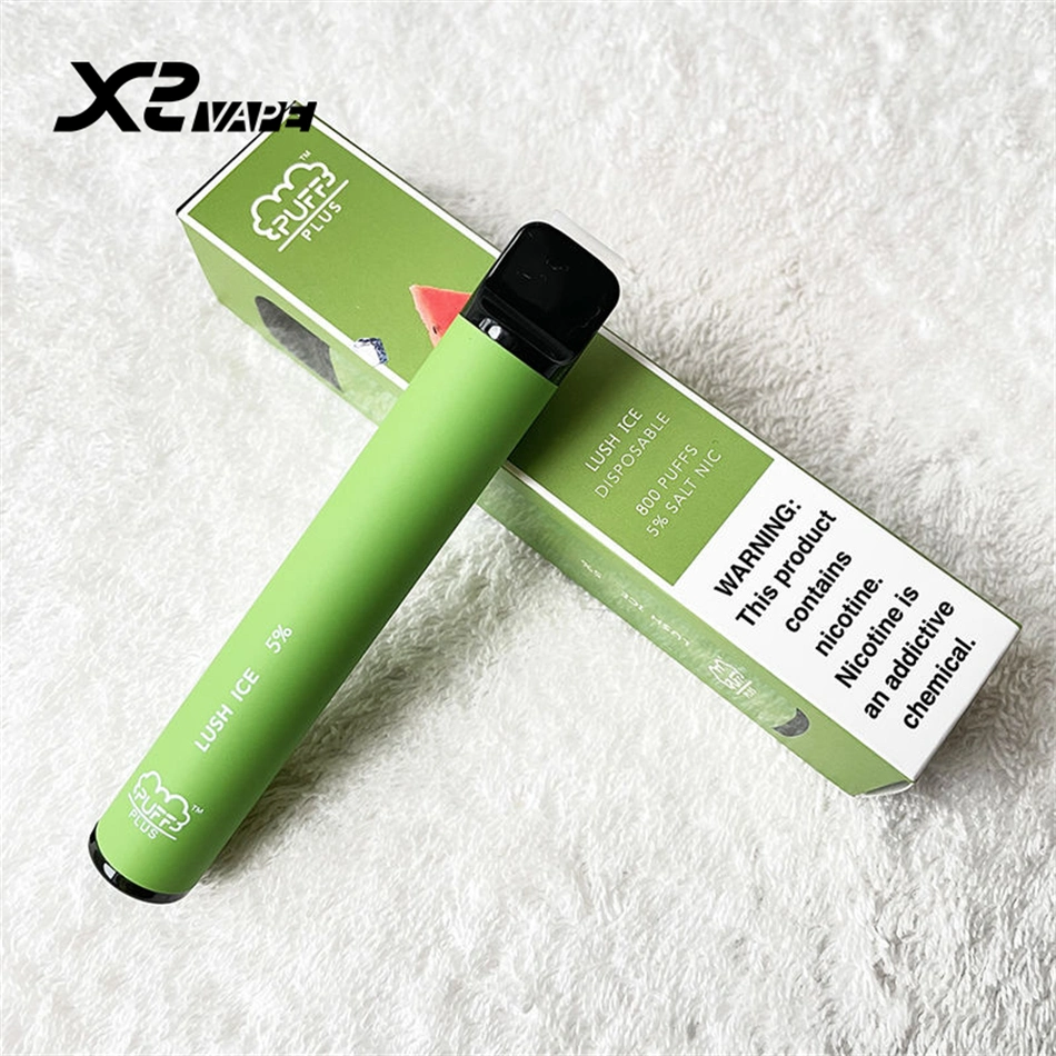 Puff Plus 800 Puffs 550mAh Battery Capacity Disposable Vape Device Vape Pen Vs Puff Xtra