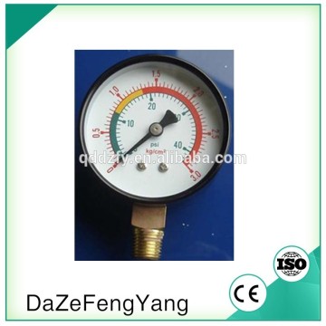 natural gas dry pressure gauge standard pressure meter YF-50
