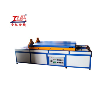 เครื่องทำความร้อน jinyu อินฟราเรด PVC Patch Making Machine