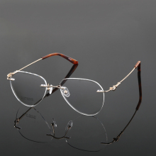 Ultralight CE Certified Rimless Titanium IP Eyeglasses: The Perfect Fashion Accessory