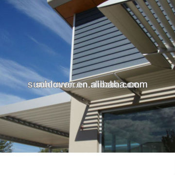 Aluminum aerofoil extrusion profile sun louver