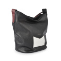 Casual Vegan Leather Medium Convertible Bucket Bag