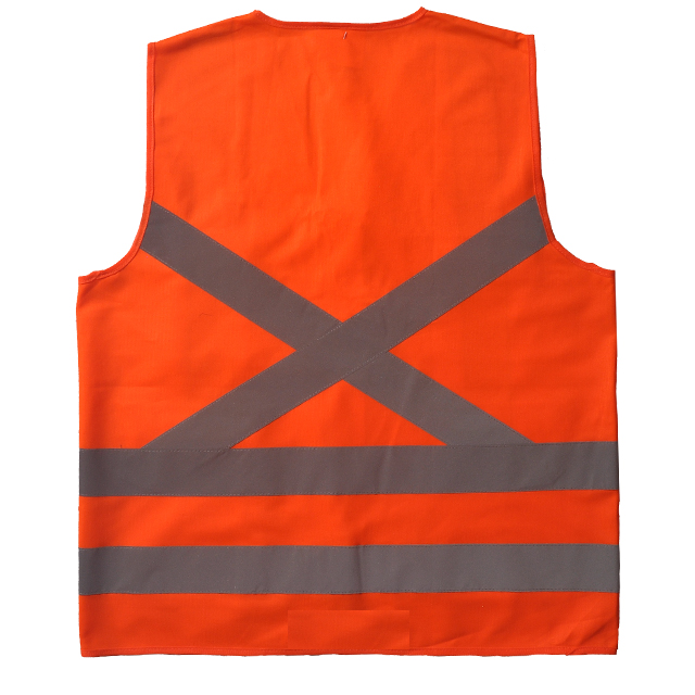 Safety Vest with Reflective X