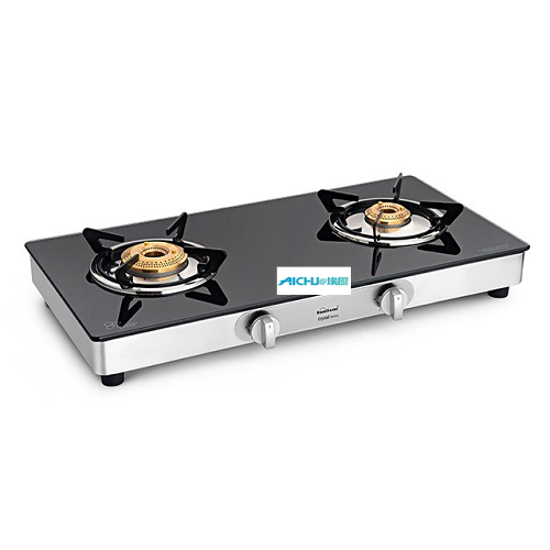 Queimador super grande de Cooktop 3 do gás de Crystal Nova