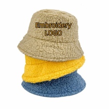 Lambskin Bucket Hat - Custom Fleece Winter Fisherman Hat