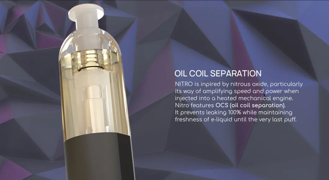 Wholesale Disposable Vape Pen Original B Mor Nitro Puff 5% Salt Nico tine E Cigarette