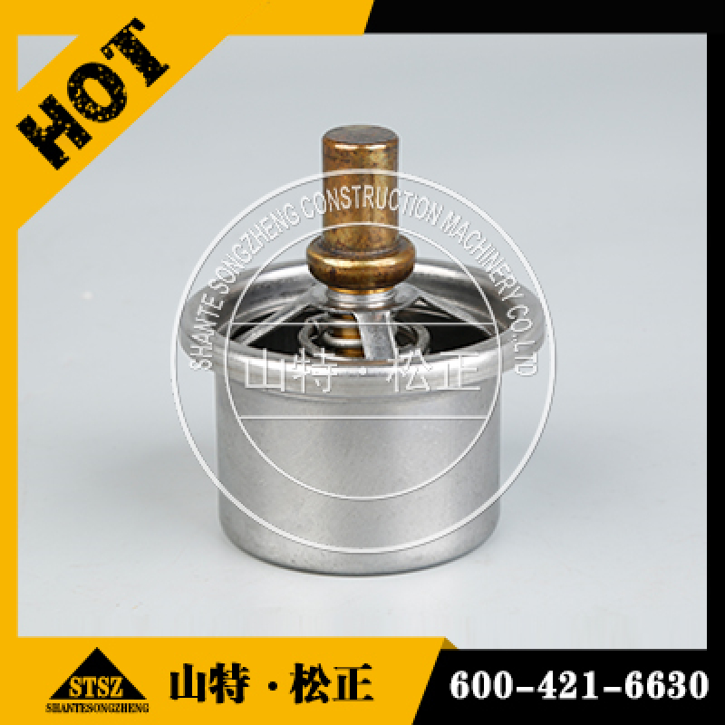 Thermostat 600-421-6630 for Komatsu ENGINE S6D140E-2A-6
