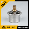 Vízszivattyú termosztát 600-421-6630 Komatsu motorhoz S6D140-1X-F