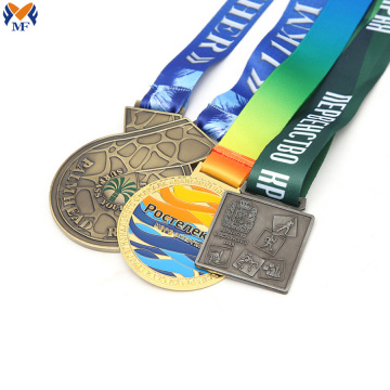 Order custom die cast medals as request