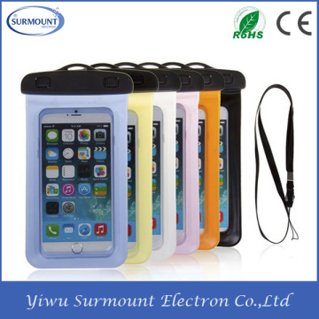 Wholesale waterproof bag for cell phone China Supply Waterproof Bag for 5.5 inch Cell Phone