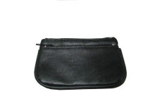 Oem / Odm Economic Leather Key Pouch For Credit Card , Id Card