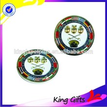 Custom flag pattern sliver coin