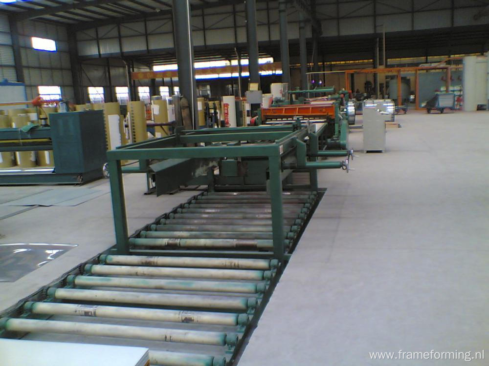 Cut to length production line as metal processing