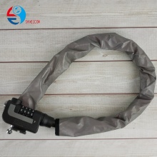 Portable Waterproof 4-Digit Combination Bicycle Chain Lock