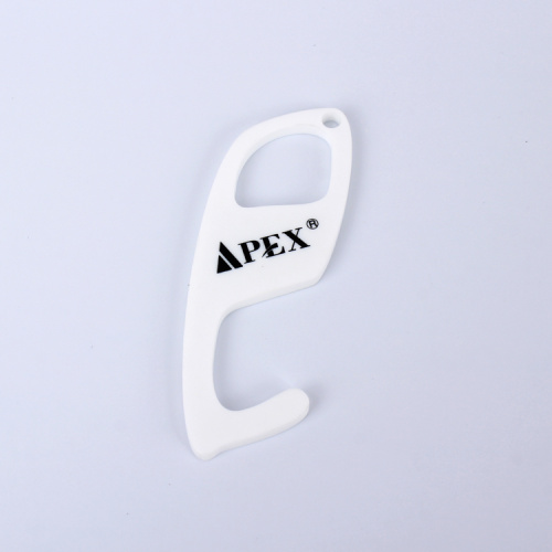 APEX witte kiemvrije kunststof deurkrukopener