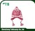 jacquard knitted earflap winter hat