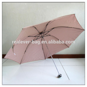 Rabbit umbrella cover red checker creative umbrella