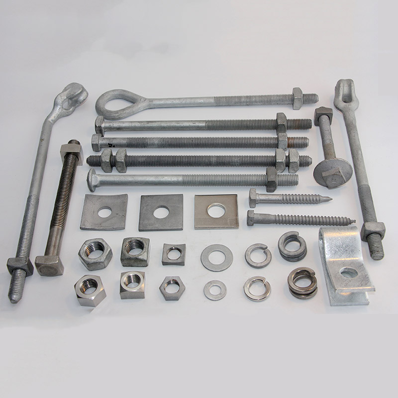 Négyzet alakú íves vasöntvény alátét elektromos oszlophoz