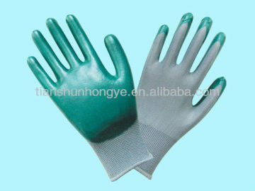 Weight lifting glove Nitrile Working Gloves