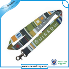 Heat Transfer Printing International Flag Lanyards