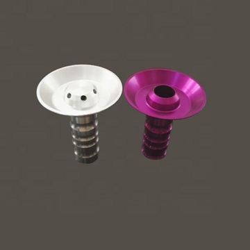 unique hookah shisha crown aluminum metal  bowl