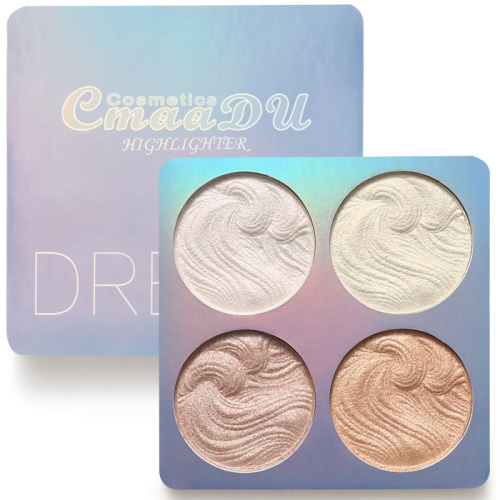 Highlighter pulverpalett Face Contour Shimmer Makeup Glow