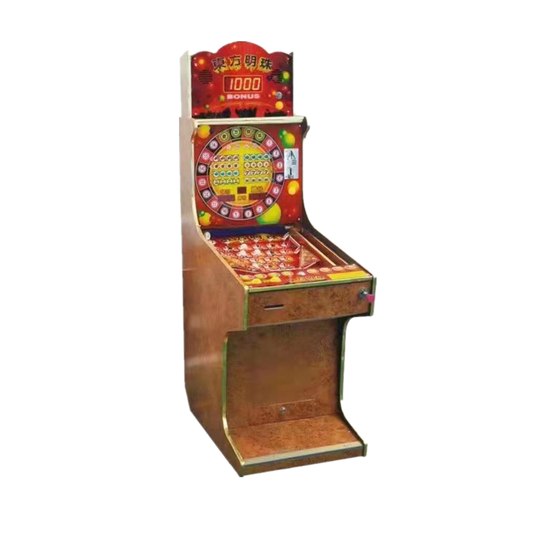Máquina de jogo de arcade de pinball operado com moedas