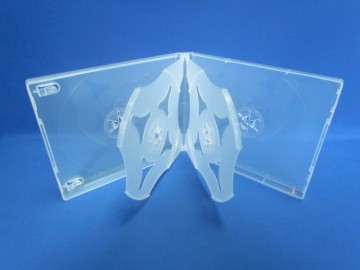 20mm Clear 6pcs Media Disc Case