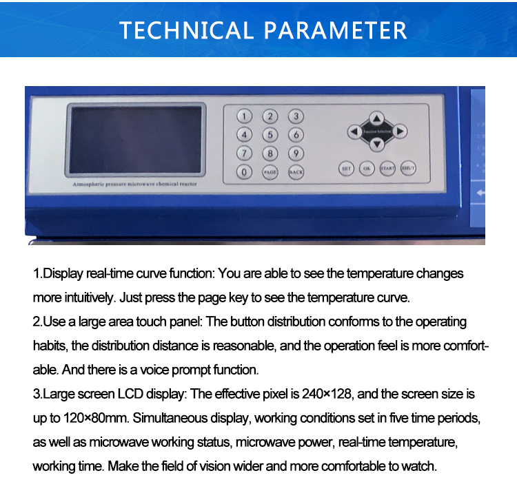 KD MCR-3 Microwave Chemical Reactor Electric Oven