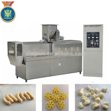 extruded puff snacks food production plant