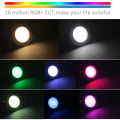 Bt mesh downlights RGB multicolor