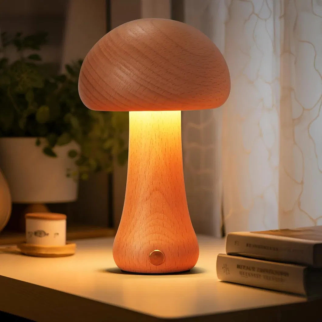 Stylish Wireless Bedside Touch Lamp with Rechargeable Battery