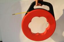 Fish Tape Puller 100 Feet Fiberglass Rod Fish Tape Reel