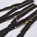 12Inch open ended brass zipper for purses