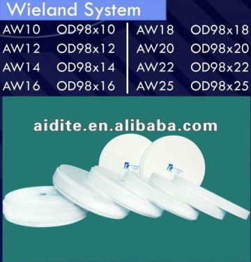 dental supply for zirconia ceramic block