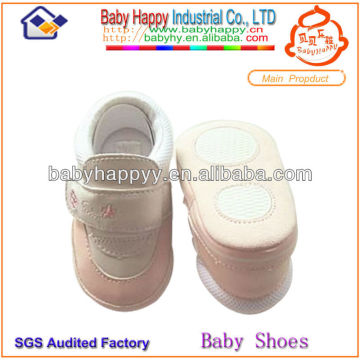 Lightpink PU leather baby wrestling shoes