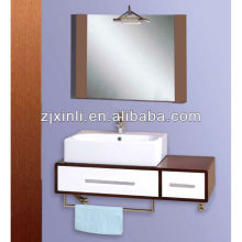 High Quality Bathroom Solid Wood Wash Basin with Ceramic Bowl
