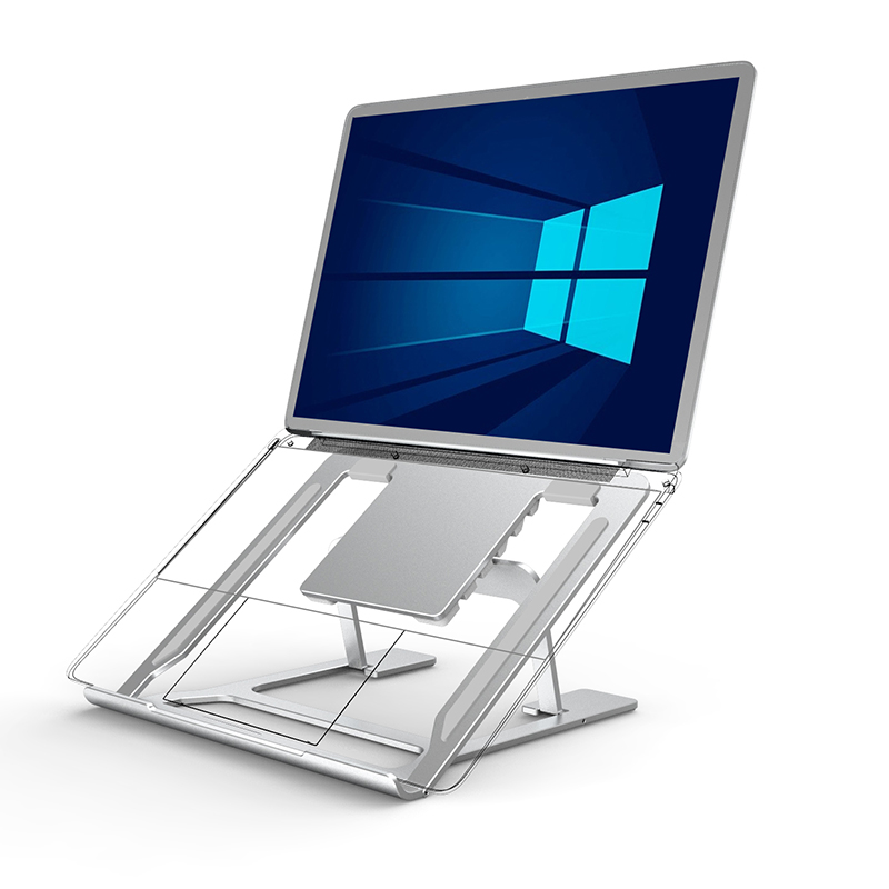 Laptop Tablet Stand, Foldable Portable Ventilated Desktop