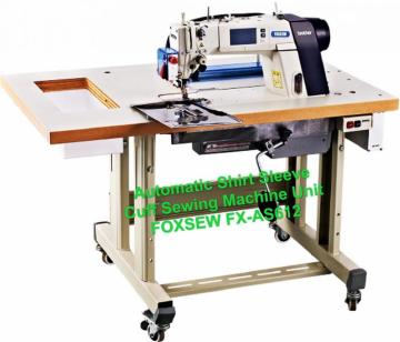 Automatic Shirts Sleeve Cuff Sewing Machine Unit