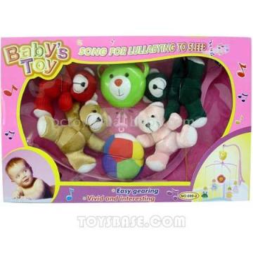 Musical Box Bears Mobile Baby Playset