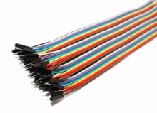 Everest Male to Male rainbow wires for breadboard testing