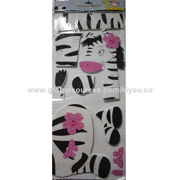 EVA Baby Growth Chart, Zebra