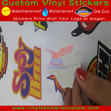 reusable white vinyl static cling decals