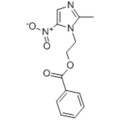 1H-Imidazole-1-ethanol,2-methyl-5-nitro-, 1-benzoate CAS 13182-89-3