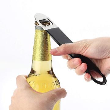 Heavy Duty Simple Rubber Stainless Steel Bottle Opener