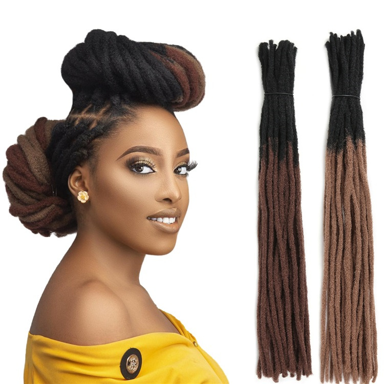 Sister Locs Synthetic Hair Soft Dreadlock Crochet Goddess Faux Loc