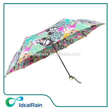 Top quality 21 inch compact 3 folding umbrella