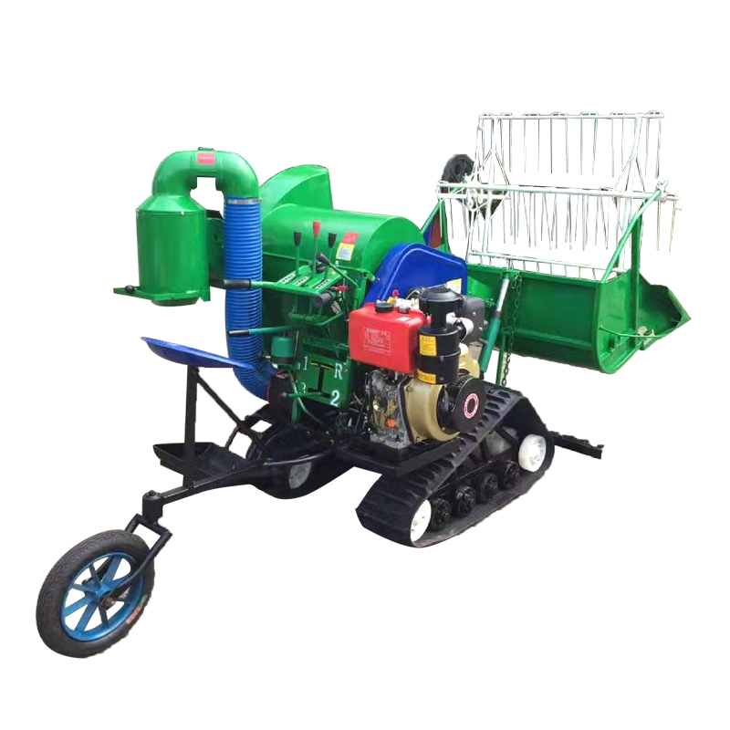 Το Mini Rice Combine Harvester στη δυτική Βεγγάλη