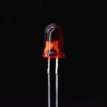 Diffused Red 5mm LED 620-625nm LED