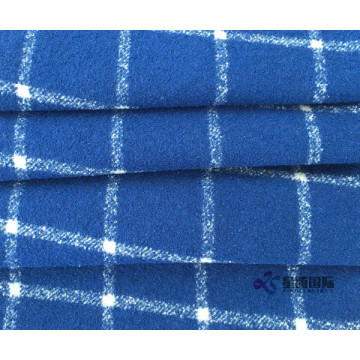 Warm Touch Wool Nylon Blend Plaid Fabric